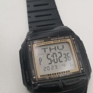 Casio Watch Black - Adults Waterproof